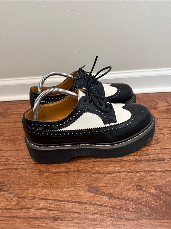 Dr. Martens Shoes - 🏴 Made in England Vintage Dr. Martens Platform Wingtip Oxfords